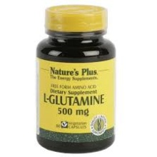 NATURE'S PLUS L-GLUTAMINE 500MG 60 CÁPSULAS