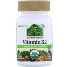 Nature's Plus Source Of Life Garden Vitamina K2 60 Cápsulas