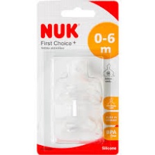 Nuk First Choice + Anti-Colic 0-6 meses talla M silicona