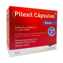 Pilexil Forte 100 Cápsulas + 20 de regalo Cabello y Uñas