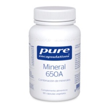 Pure Encapsulations Mineral 650a 90 Cápsulas Vegetales