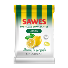 SAWES CARAMELOS SUAVIZANTES LIMÓN 50G