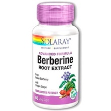 Solaray Berberine Root Extract 60 Cápsulas