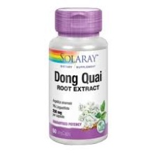Solaray Dong Quai Root Extract 60 Cápsulas Vegetales