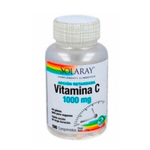 Solaray Vitamina C 1000mg 100 Comprimidos