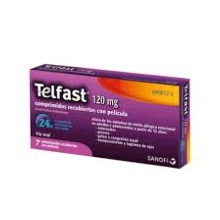 TELFAST 120MG 7 COMPRIMIDOS