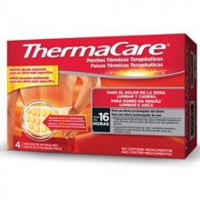 Thermacare Parches Termicos Zona Lumbar y Cadera 4 Unidades 