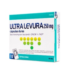 Ultra Levura Probiotico 250mg 10 Capsulas Duras