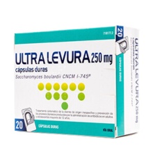 ULTRA LEVURA 250MG 20 CÁPSULAS DURAS VÍA ORAL