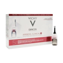 Vichy Dercos Aminexil Clinical 5 Tratamiento Anticaída mujer 21 Monodosis