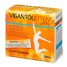 Vigantoletten Vitamina D3 Sticks 30 Sobres 