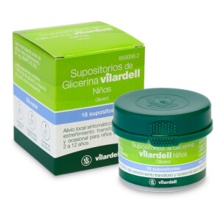 Vilardell supositorios glicerina niños 18 unidades