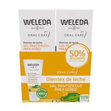 Weleda Gel Dentifrico Niños Duplo 2X75 Ml 