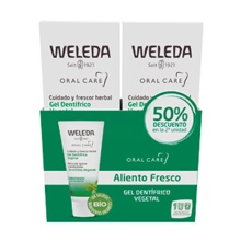 Weleda Gel Dentifrico Vegetal Duplo 2X75 Ml