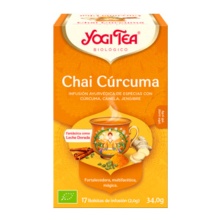 YOGI TEA CHAI CÚRCUMA 17 BOLSITAS